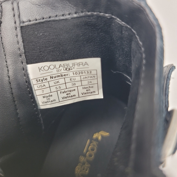 Koolaburra by UGG black zipper ankle booties size 7 - Picture 8 of 11